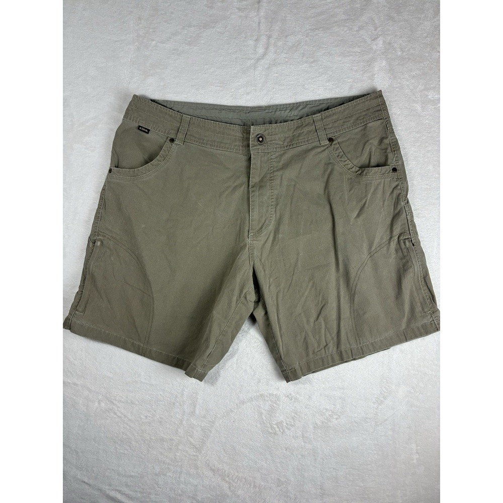Kuhl Shorts Mens 40 Brown Vintage Patina Dye Outdoor Hiking Cargo